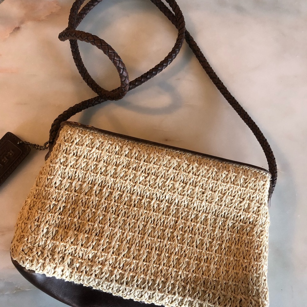 Relic … basket weaved purse